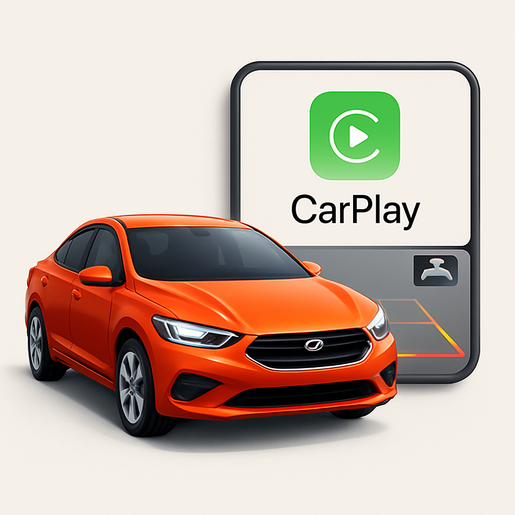 Installation Carplay ainsi que caméra de recul de votre choix